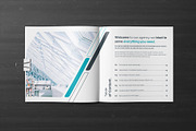 Comapny Profile Square Brochure, a Brochure Template by Divergent Studio (Thumbnail 2 of 9)