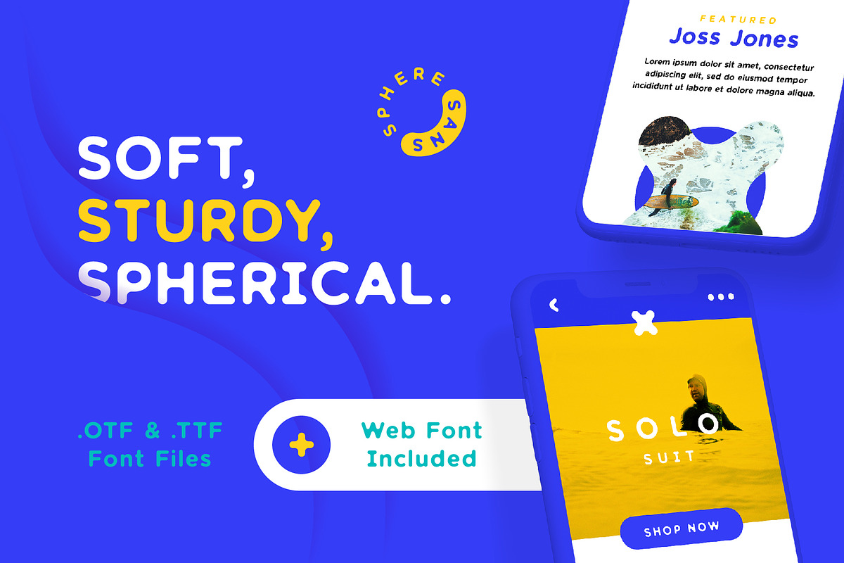 Sphere Sans Typeface preview 2