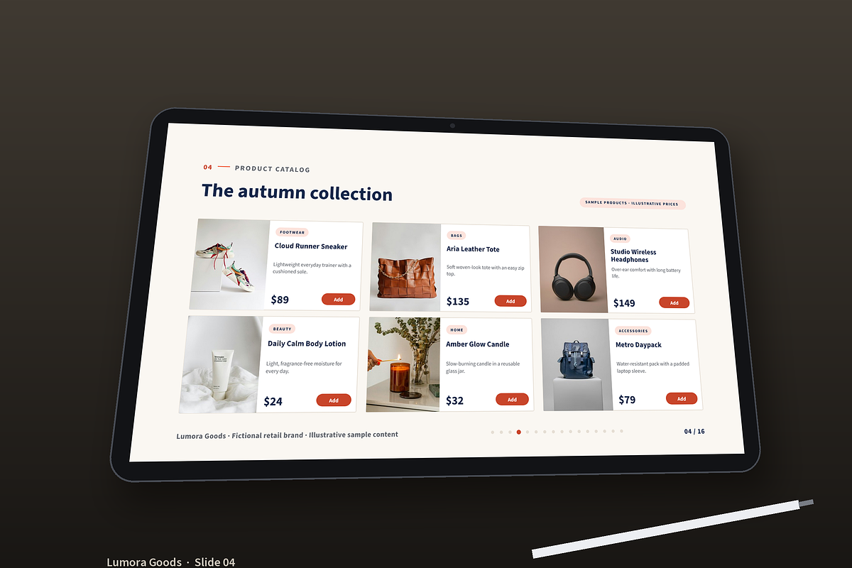 E-commerce Presentation Template, a Presentation Template by novexora (Photo 2 of 5)