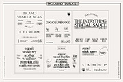 Food Logos & Packaging Kit Vol. 01, a Branding & Logo Template by @designartboard (Thumbnail 9 of 28)