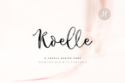ROELLE SVG SCRIPT, a Handwritten Font by supfonts (Thumbnail 1 of 7)