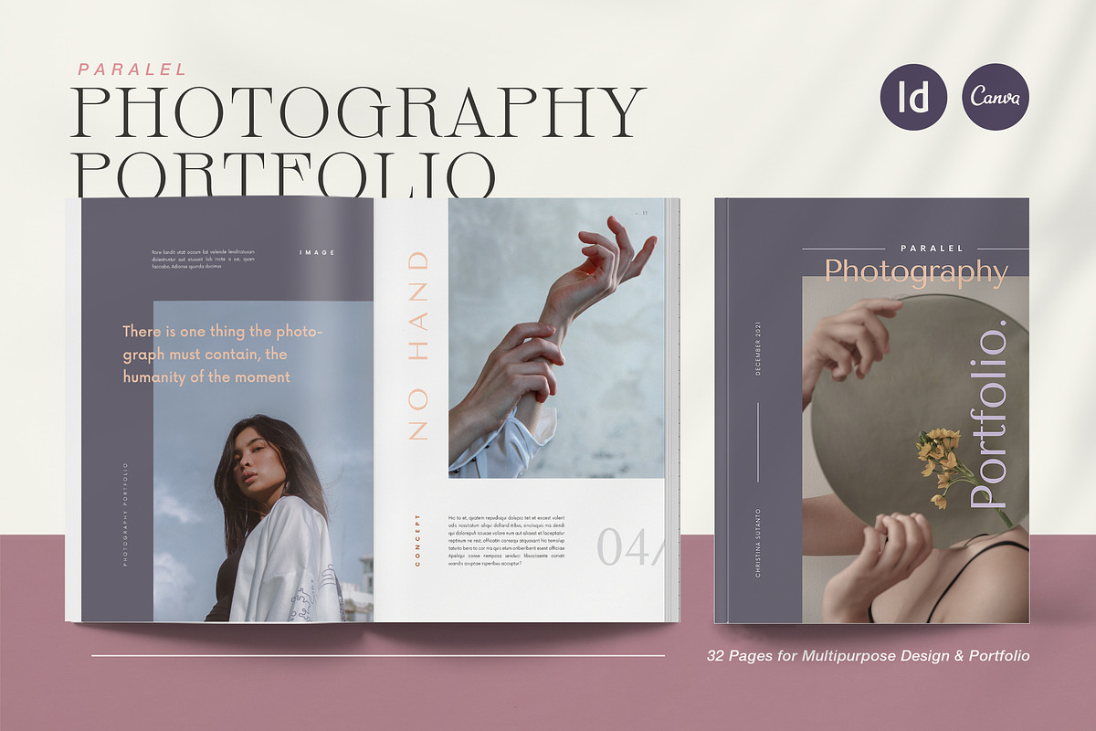 PARALEL Photography Portfolio Canva, a Magazine Template by BlancaLab Studio (Photo 1 of 9)