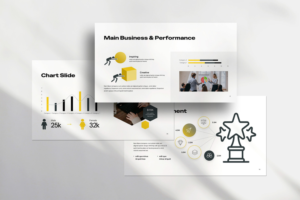 Hexalen Presentation Template, a Presentation Template by evgenystudio (Photo 5 of 8)