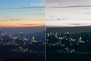 71 City Night Lightroom Presets