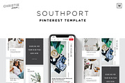 Southport Pinterest Template, a Social Media Template by Christie Evenson (Thumbnail 1 of 5)
