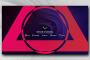 10 Youtube Channel Art Banners vol.3, a Social Media Template by RussGFX (Thumbnail 8 of 11)