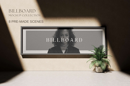 Billboard Mockup Collection, an Advertising Mockup by Mockup Line