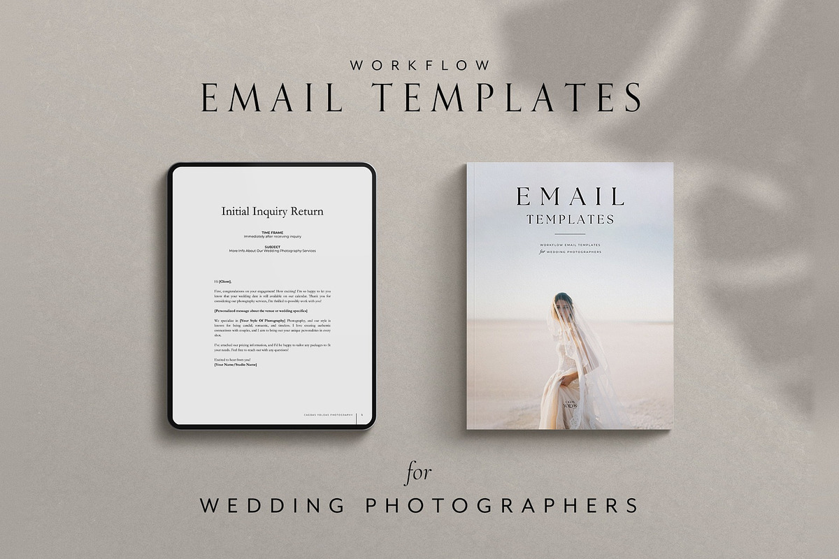 Wedding Photographer Email Templates, an Email Template by Cagdas Yoldas (Photo 6 of 7)