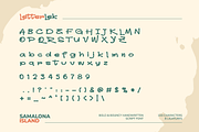 Samalona Handwritten Script Font, a Script Font by Font De Rico (Thumbnail 5 of 7)