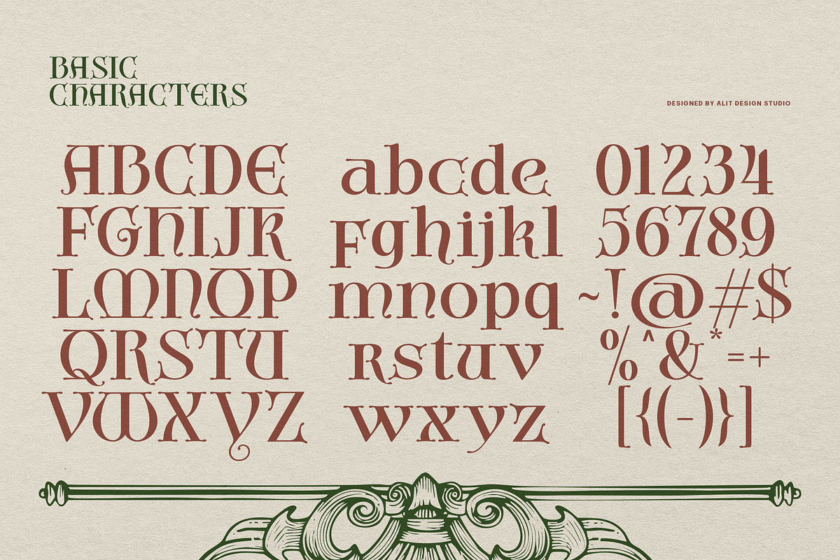 Verond Son A Symphony of Classical, a Serif Font by alit design (Photo 2 of 20)