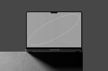 MacBook Pro Standard Mockup 25, a Mac Mockup by Orbyt Studio