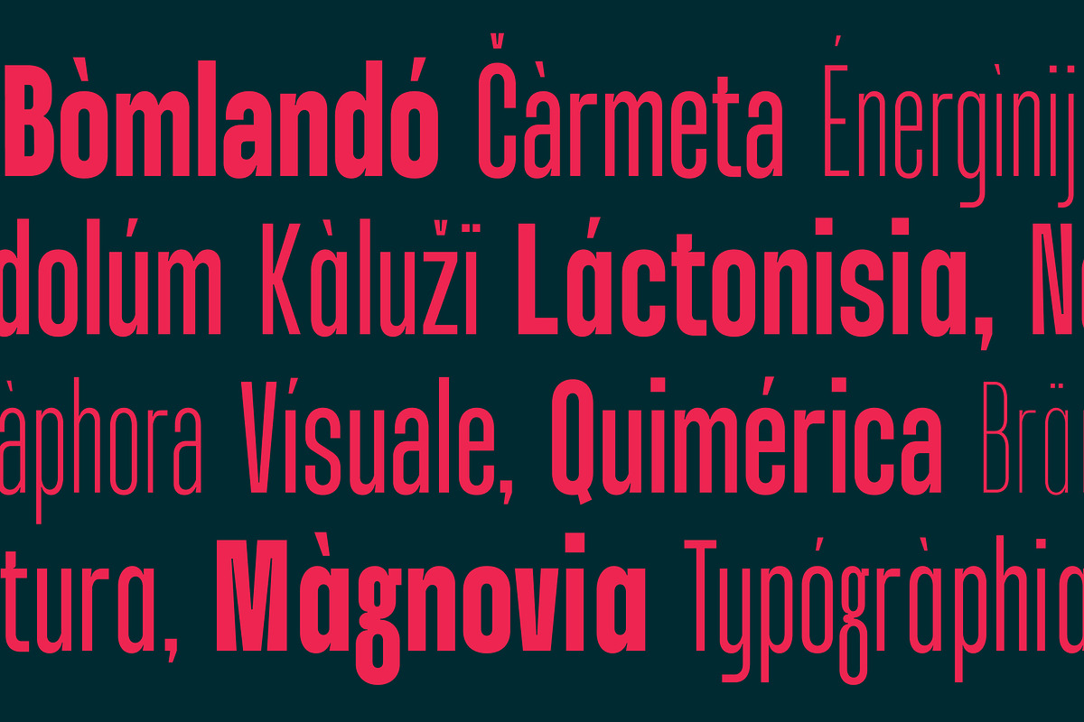Monfy – Bold Condensed Typeface, a Sans Serif Font by Casloop Studio (Photo 8 of 10)