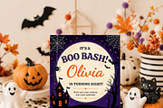 Halloween Boo Bash Invitation, an Invitation Template by Arslan (Thumbnail 3 of 5)