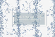 Toile Botanical Trellis Pattern, a Pattern Graphic by MouseGrey (Thumbnail 1 of 9)