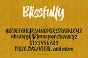 Blissfully – Brush Script Font, a Script Font by Gassstype (Thumbnail 7 of 8)