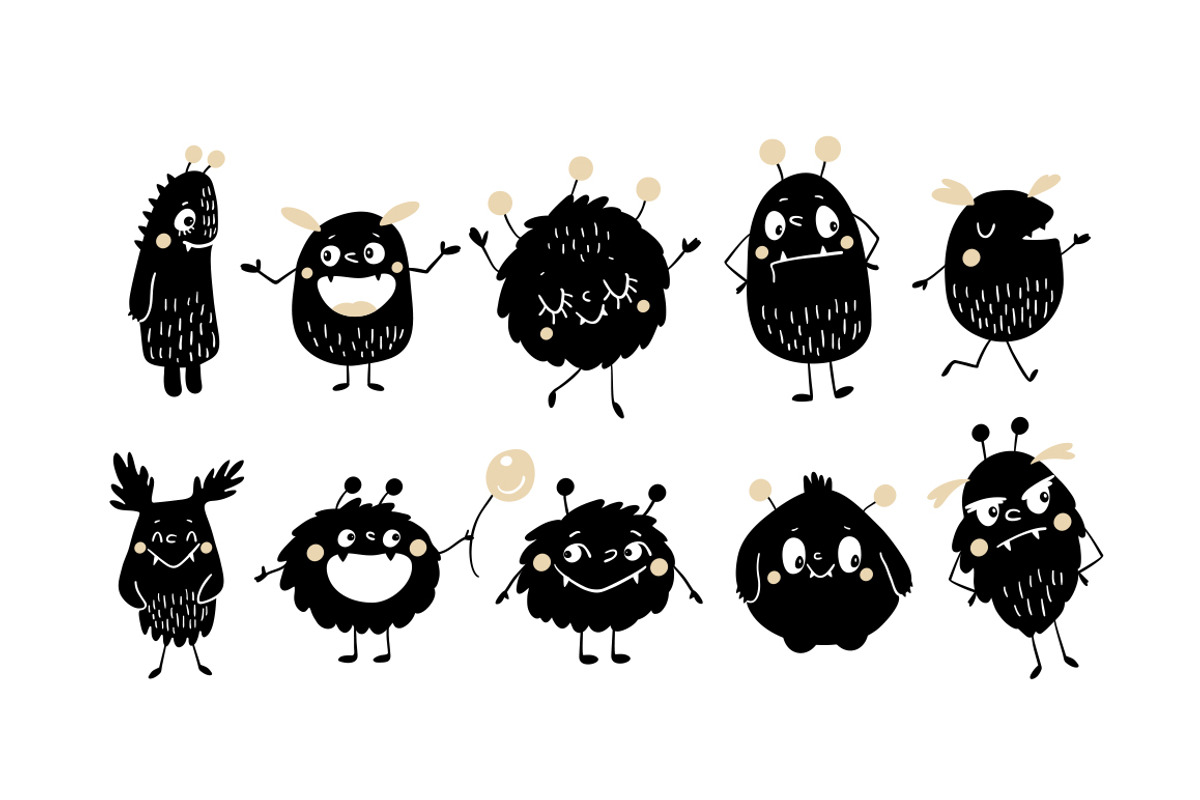 Monsters alphabet and illustration, an Illustration by Magic & Dreams (Photo 5 of 8)