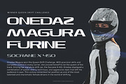 Grivor Racer - Modern Sport Font, a Sans Serif Font by Flawless And Co (Thumbnail 7 of 10)