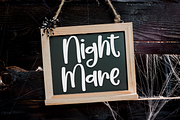 Spooky | Script Font, a Script Font by Scratchones (Thumbnail 5 of 8)