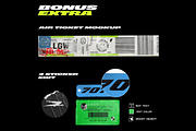 Mockup Boarding Pass, a Product Mockup by HYPER HIROⓇ (Thumbnail 3 of 4)
