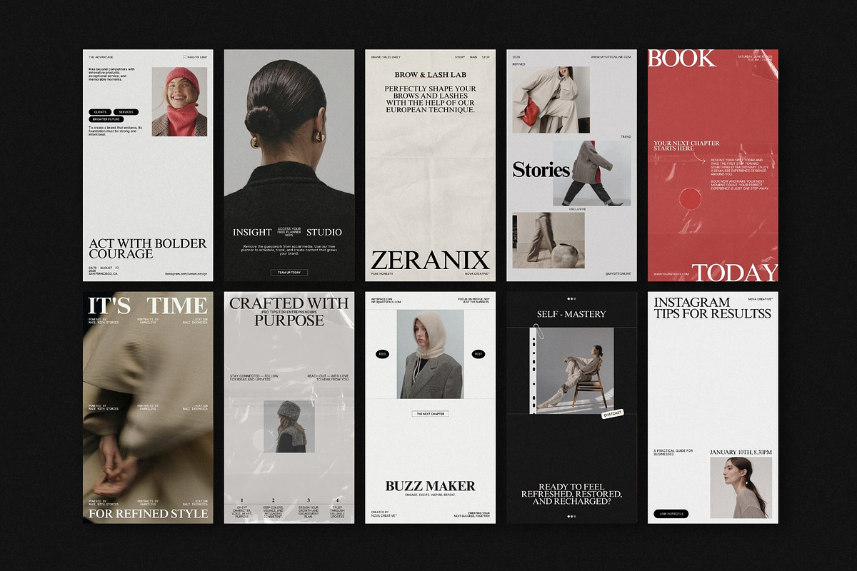 ZUNO | Social Media Kit Bundle, a Social Media Template by The Aesthetic Studio (Photo 7 of 10)