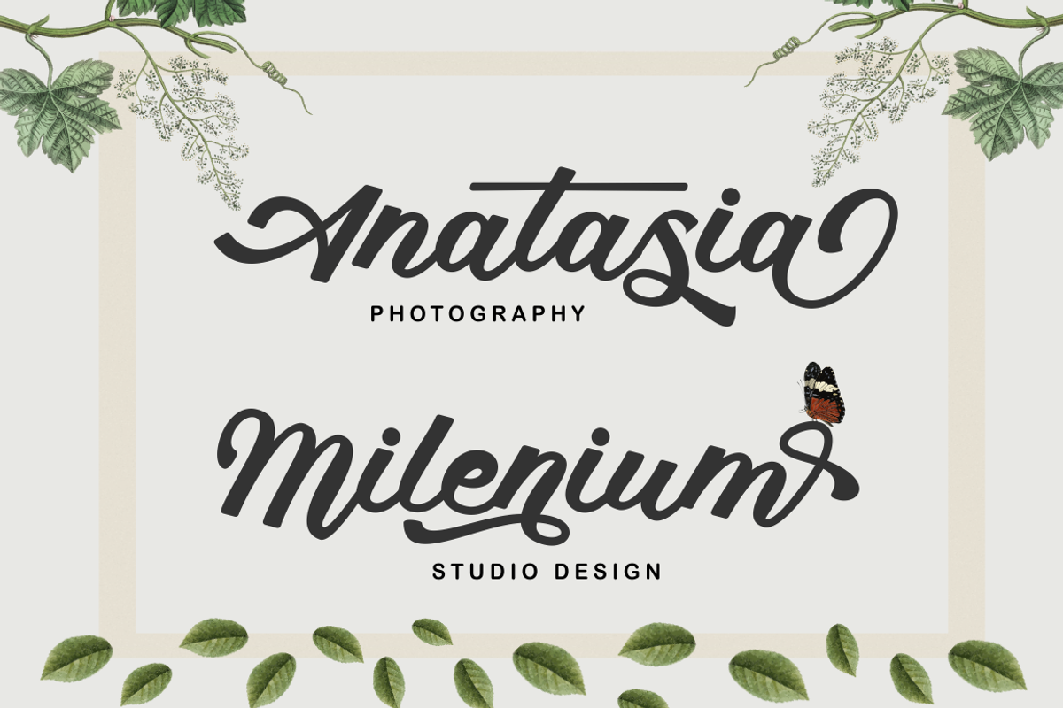 Maguira Script, a Script Font by Adam Azura (Photo 5 of 6)