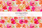 abstract floral seamless pattern, a Pattern Graphic by Pink Studio Art (Thumbnail 1 of 4)