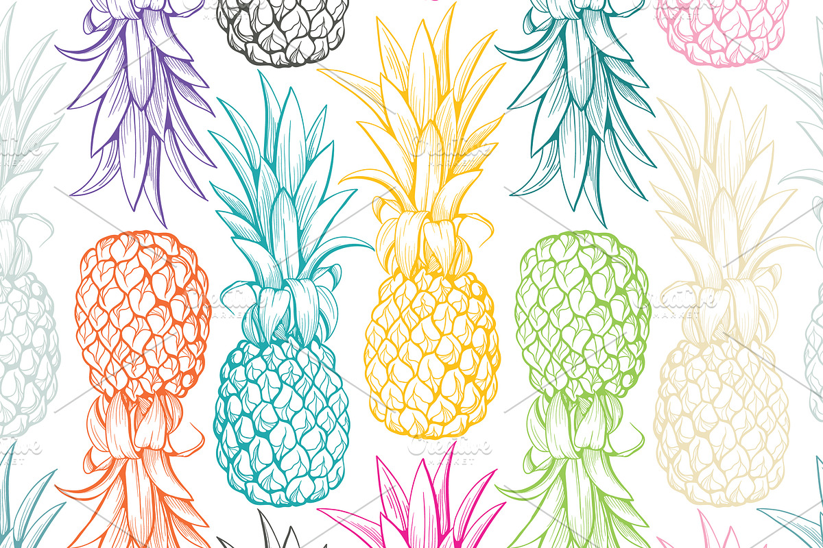 Vector tropical set, a Background Graphic by Purple Platypus (Photo 9 of 10)