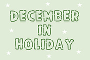 Christmas Village font, a Handwritten Font by Fourteen Letter (Thumbnail 2 of 6)