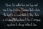 Midnight | Script Font, a Handwritten Font by Scratchones (Thumbnail 6 of 9)