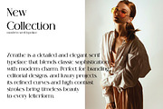 Zerathe | Elegant Serif Typeface, a Serif Font by Artdez (Thumbnail 4 of 5)