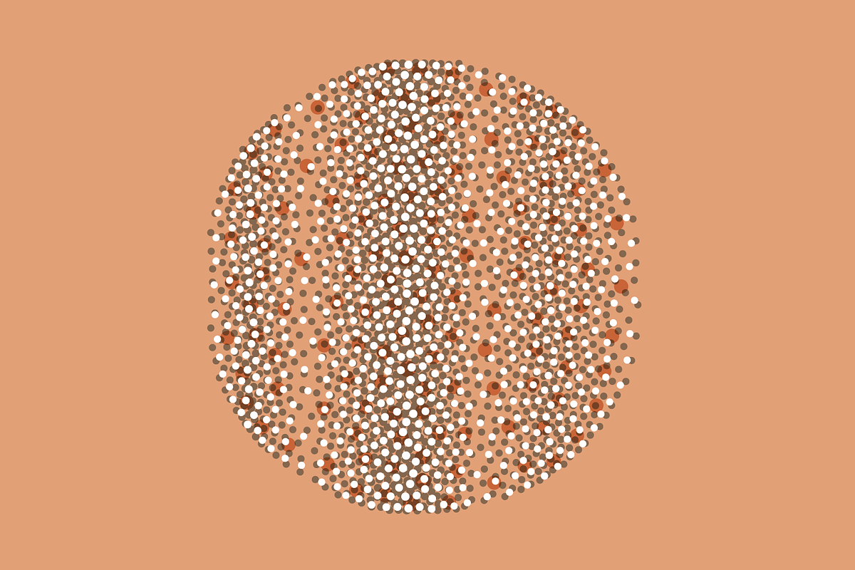 Circle Tones Vol. 19 | 20 Vectors, a Texture Graphic by invisiblelayer (Photo 3 of 5)