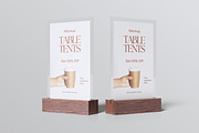 Table Tent Mockup, an Advertising Mockup by HanaSaka_Studio (Thumbnail 4 of 5)