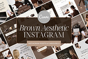 Coaching Instagram Templates Brown, a Social Media Template by SwitzerShop (Thumbnail 8 of 8)