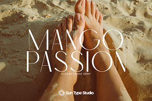 Mango Passion - Elegant Sans Serif
