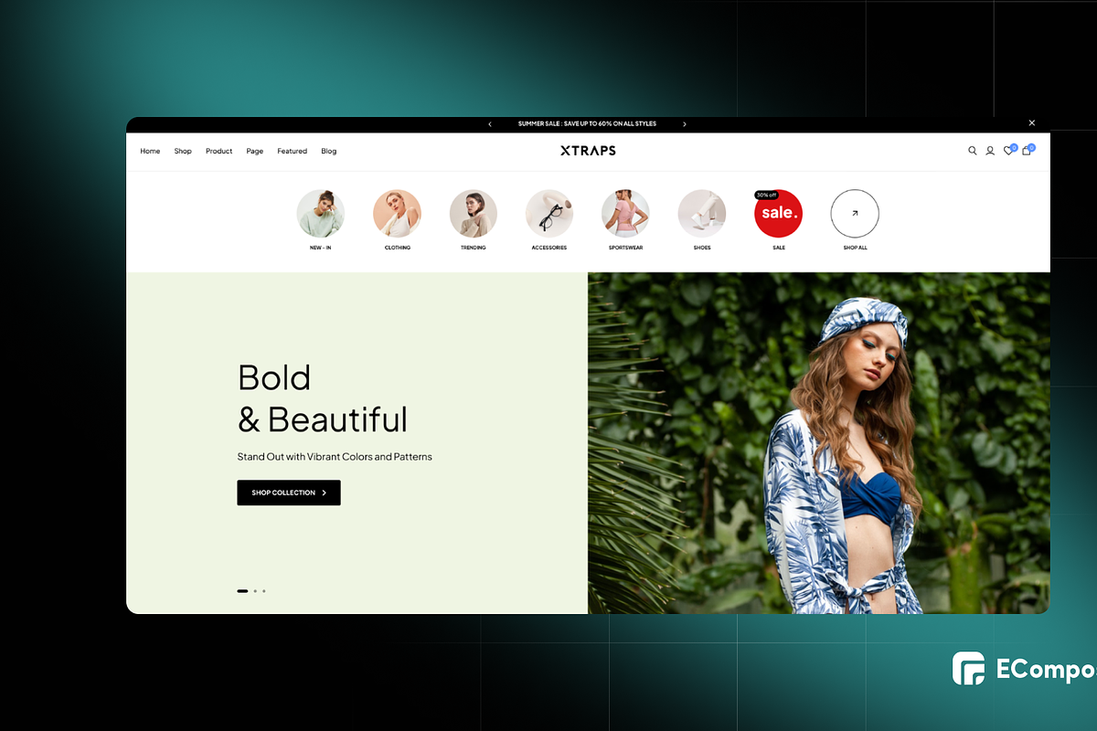 XTraps - Fashion Shopify EComposer, a Shopify Template by Boost Convert (Photo 3 of 4)