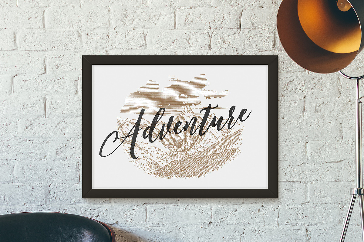 Adventure - Vintage Illustration Set, an Illustration by Graphic Goods (Photo 4 of 11)