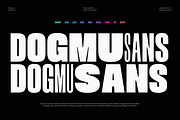 TBJ Dogmu Bold Power Sans Serif, a Sans Serif Font by Taboja Studio (Thumbnail 1 of 16)