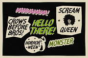 MIDNIGHT TALES | HORROR FONT, a Handwritten Font by Maria Feliz Fonts (Thumbnail 6 of 9)