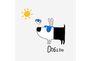 Dog & Bird Collection 3, an Animal Illustration by Irene Loal (Thumbnail 4 of 11)