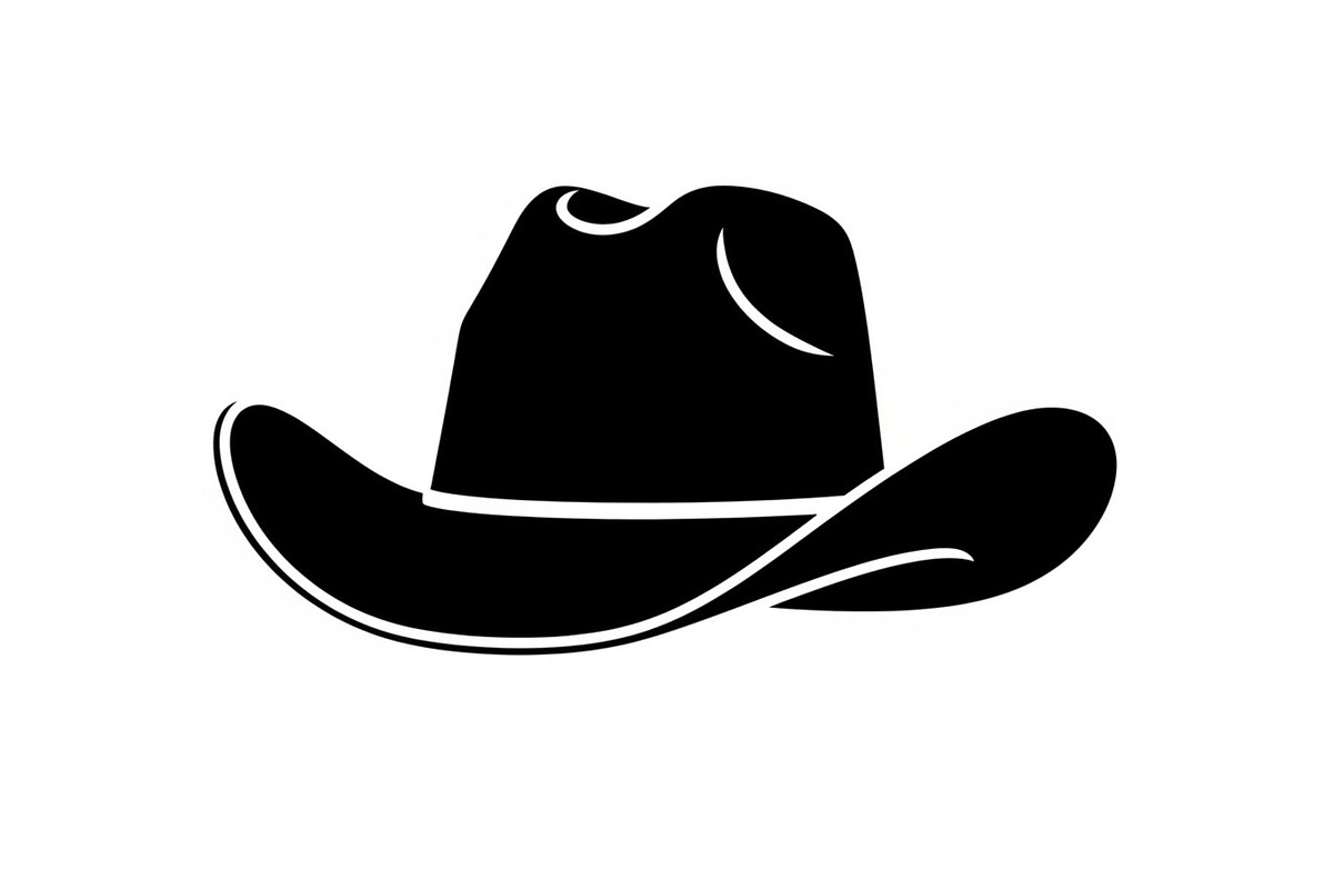 Minimal Cowboy Hat Silhouette Bundle, an Illustration by Designs_River (Photo 13 of 51)