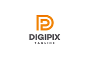 DigiPix - Letter D P DP PD Logo, a Branding & Logo Template by yopie (Thumbnail 1 of 4)