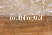 Gentle Side - modern & vintage sans, a Sans Serif Font by Misha Sova (Thumbnail 11 of 11)