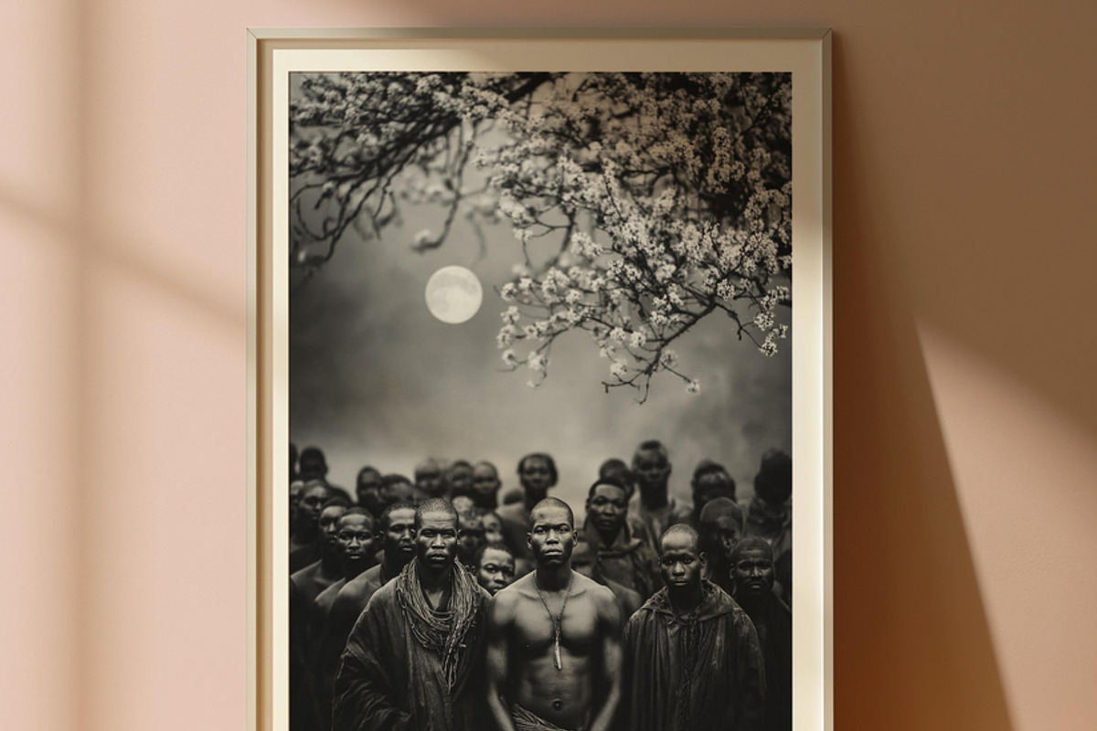 African in Spring Wall Art Set, a Decorative Illustration by PrintablesByFranklyn (Photo 15 of 17)