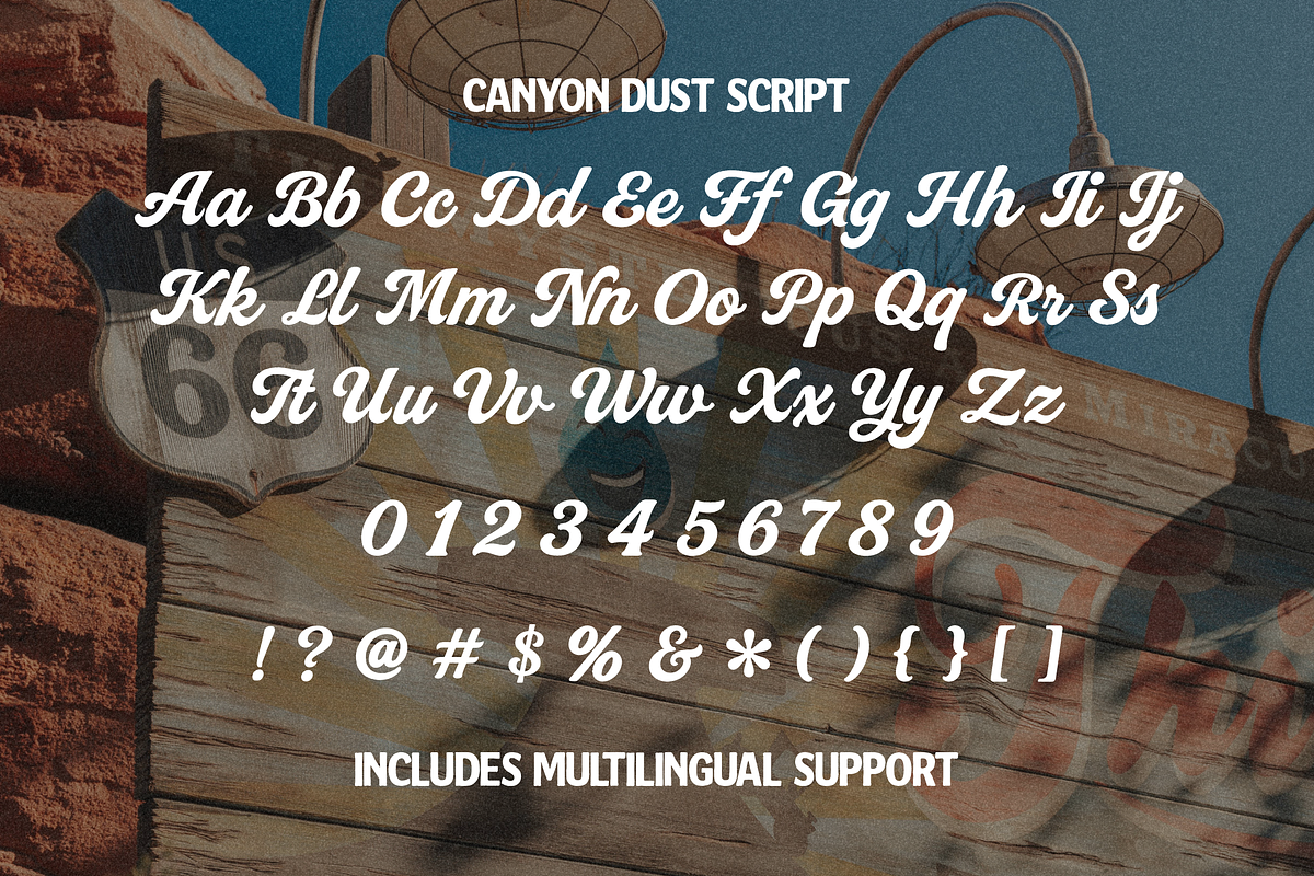 Canyon Dust Handcrafted Font Duo, a Script Font by Creacy Studio (Photo 10 of 10)