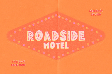 Roadside Motel | Display Font