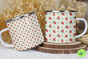 Strawberry Collection Pattern Bundle, a Pattern Graphic by irenepachadesign (Thumbnail 2 of 6)