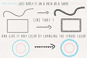 Hand drawn brushes pack, a Graphic by MiraBell (Thumbnail 4 of 5)