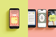 Vivid Vibes: Instagram Bundle, a Social Media Template by Brighten Made (Thumbnail 3 of 5)