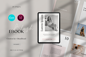 Ebook I US Letter Blush Minimalist