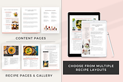 Recipe Book Template for Canva, a Brochure Template by Designs by Darowan (Thumbnail 6 of 11)